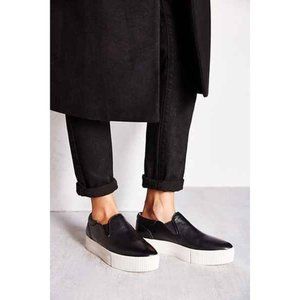 Ash Karma platform almond toe slip on sneaker shoe